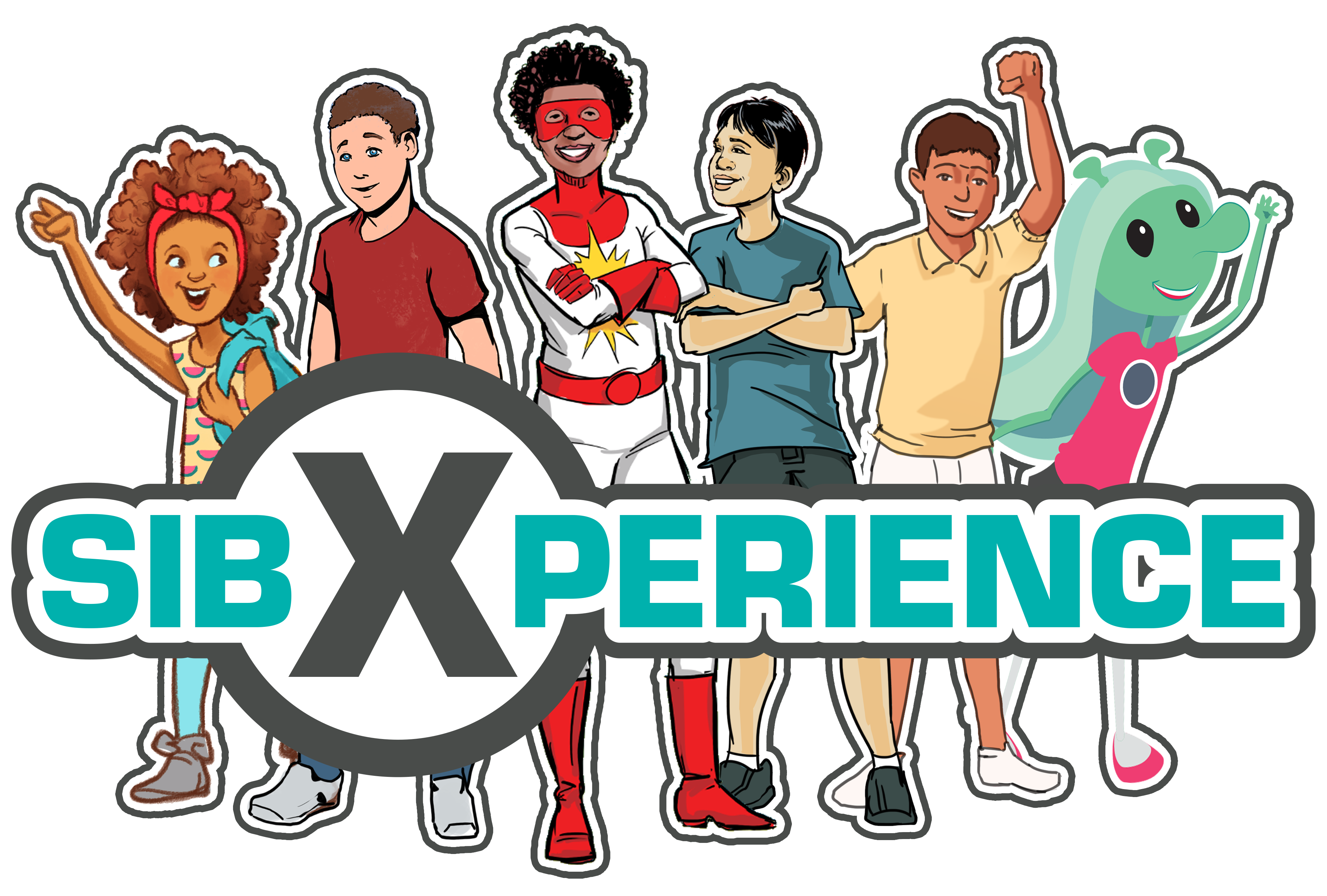 SibXperience Logo with Characters